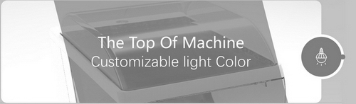 15 Capsule Gashapon Machines Color Interaction Scheme The Top of Machine Customizable Light Color