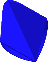 斜边闭口塑菱币样式