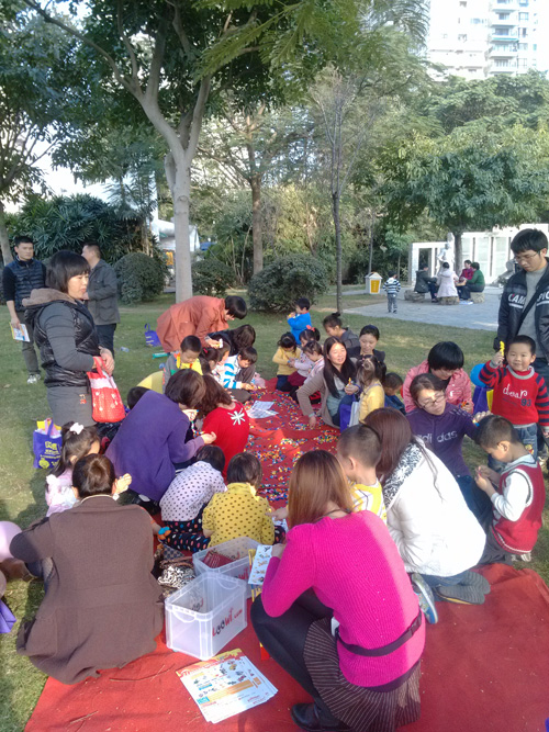 4乐为艺术玩具DIY体验比赛进行中