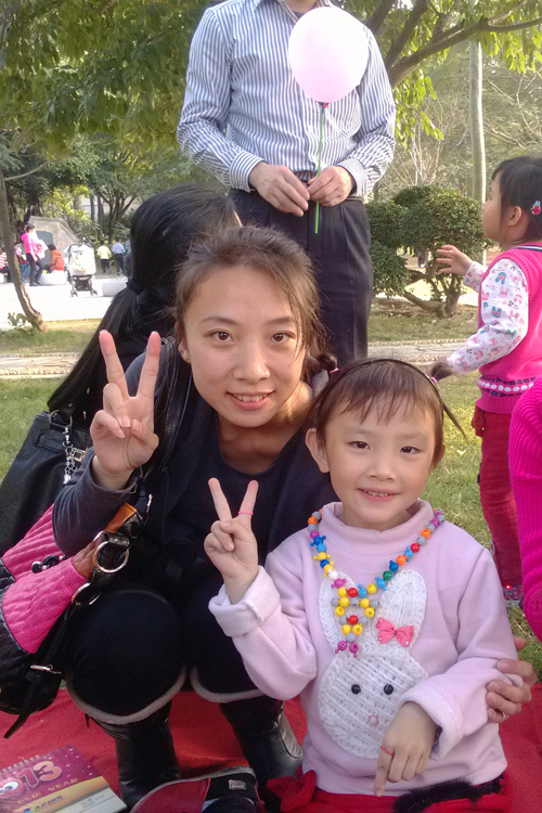 7母女爱心项链_乐为魔珠